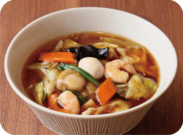 らんまの海鮮五目あんかけラーメン